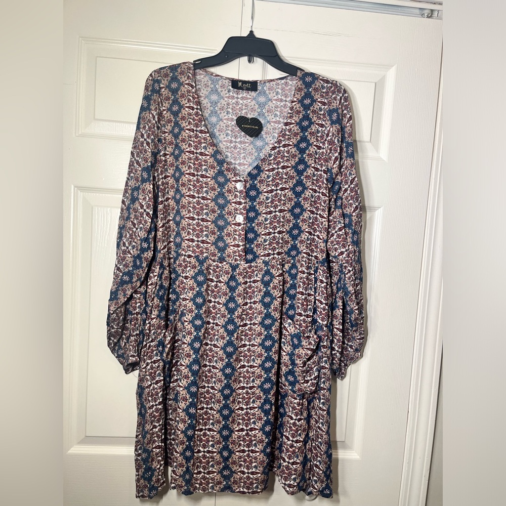 Meritt Women's Flowy Shift Dress Brand New With‎ Tags